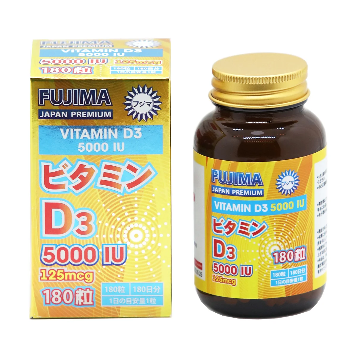 VITAMIN D3 5000iu (125mg/180 дней)