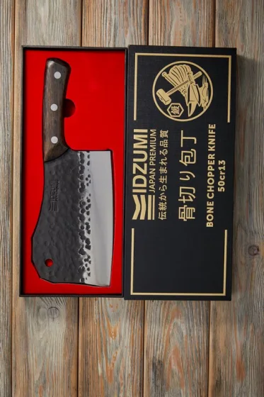 BONE CHOPPER KNIFE НОЖ-ТОПОРИК ДЛЯ КОСТЕЙ (50CR13) — фото 6
