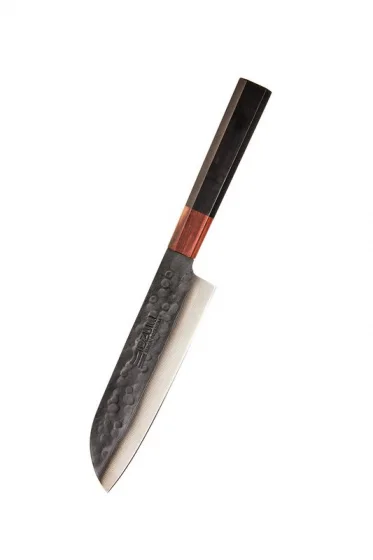 SANTOKU УНИВЕРСАЛЬНЫЙ НОЖ (67-слойная дамасская сталь) — фото 4